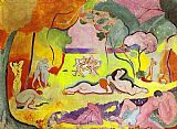 Henri Matisse Canvas Paintings - Le bonheur de vivre